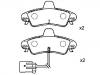 Plaquettes de frein Brake Pad Set:1 088 938